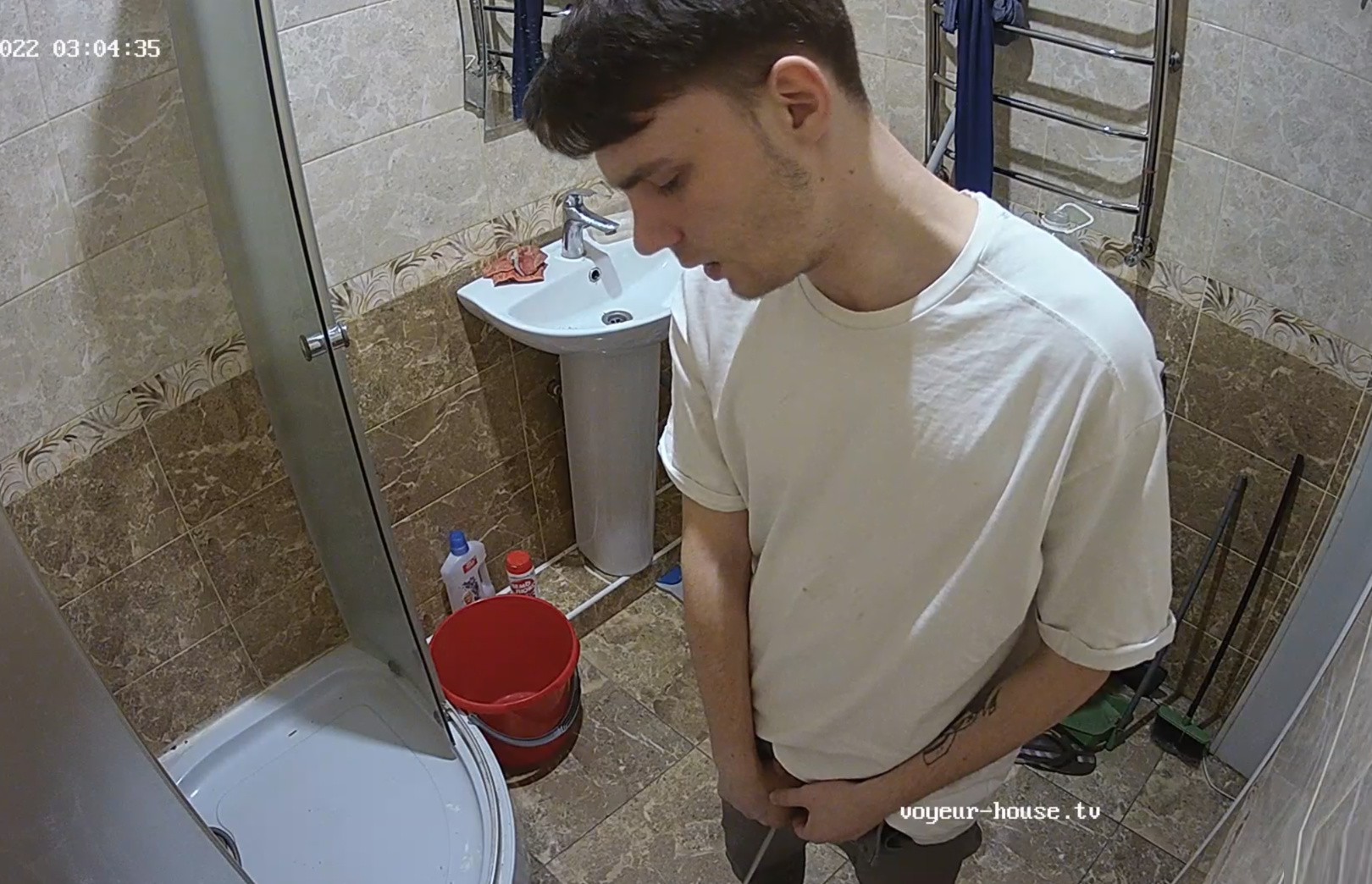 Watch Regular daily live stuff Guest guy peeing 2 Mar 2022 Naked people with Medea in Bathroom The biggest Voyeur Videos gallery