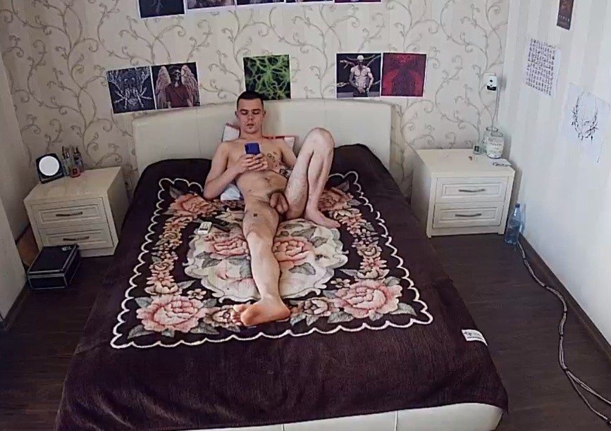 Artem nude in the bedroom 5 Jun 2022