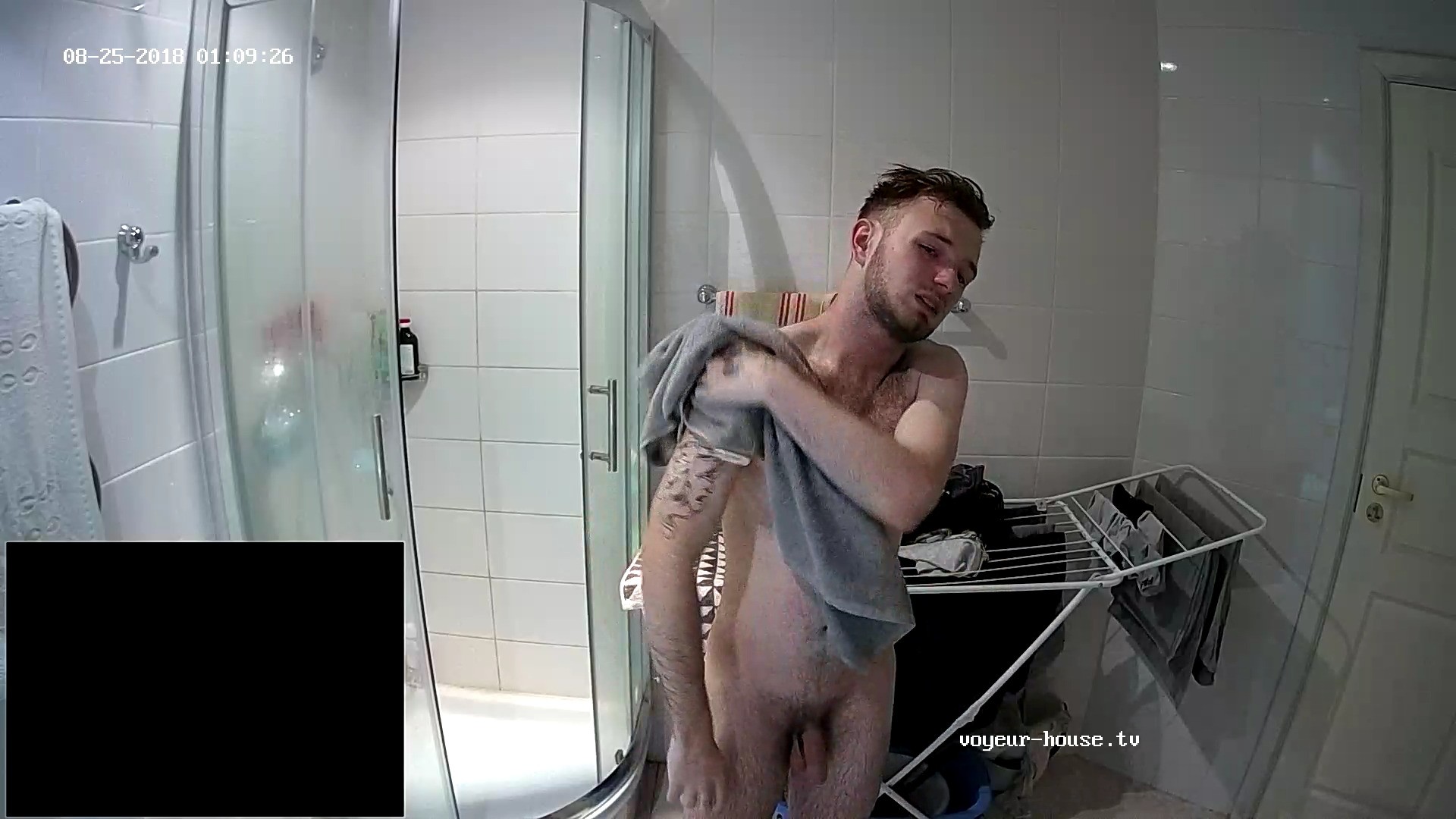 Guest guy 2 shower 24th Aug 2018