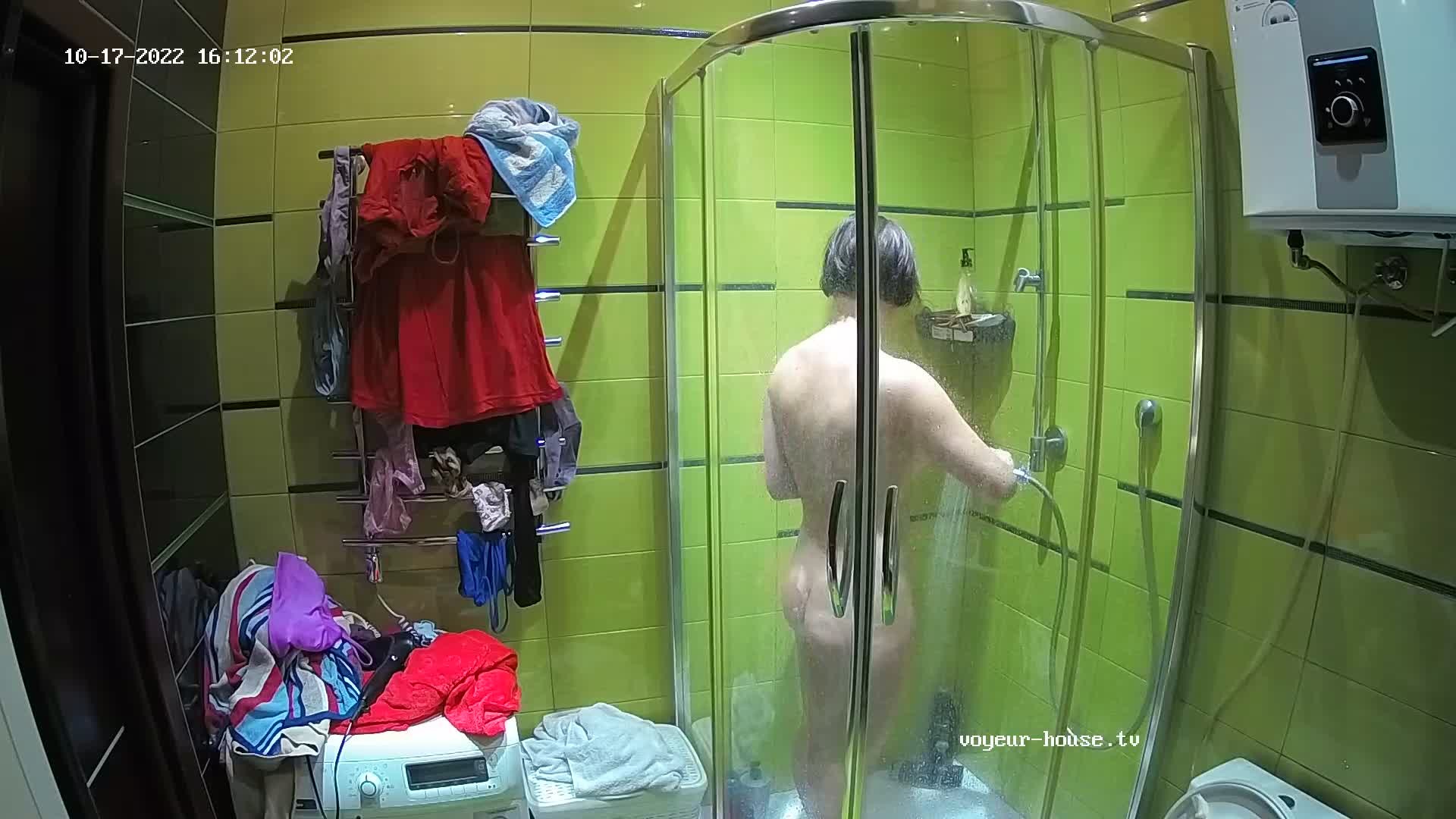 Evelyn shower after sex, Oct17/22
