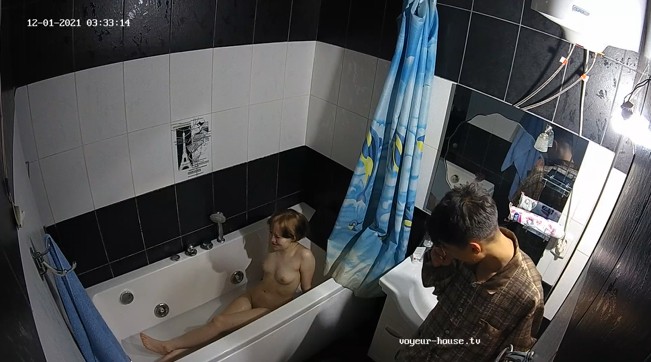Bari washing after cum bath, Dec-01-2021