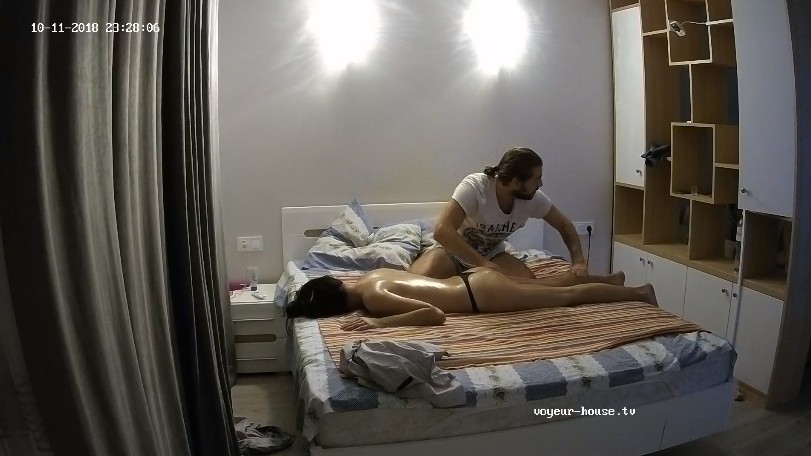 Tiffany gets a massage oct 11