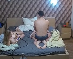 Guest couple takes their erotic massage time, April 21