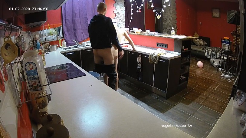 Watch Sex kitchen fuck jan 7 Naked people with Foxy Lee and Brad in Kitchen The biggest Voyeur Videos gallery