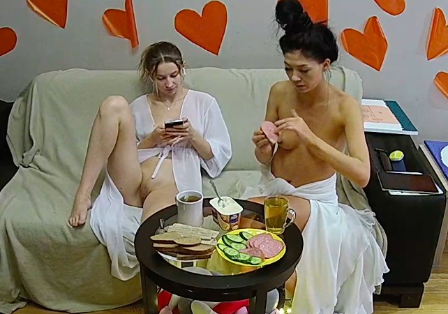 Girls love doing stuff naked - Feb28/2022