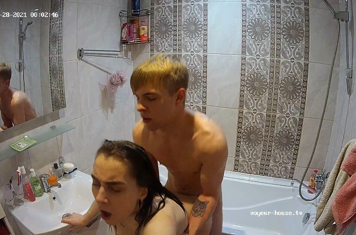 Watch Sex Ashley Bath and sex with Igor dec 28 Naked people with Igor and Ashley in Bathroom The biggest Voyeur Videos gallery