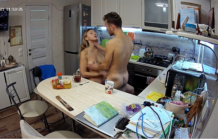 Vasya Almira Have sex in Kitchen While Macy reads a book Dec 19