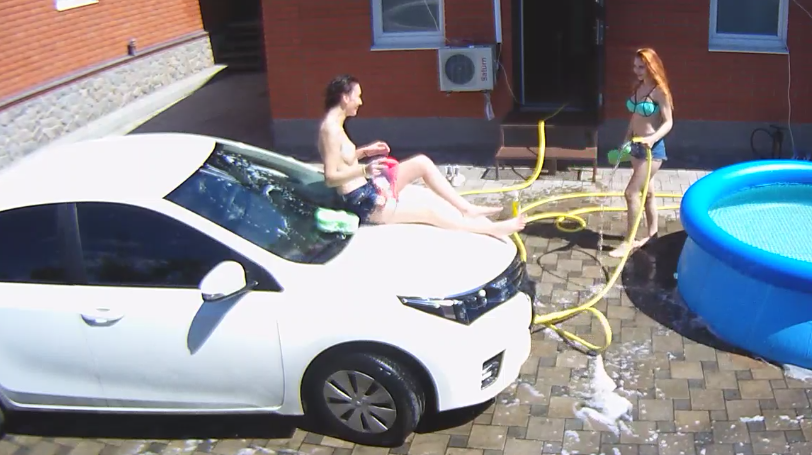 Sexy carwash