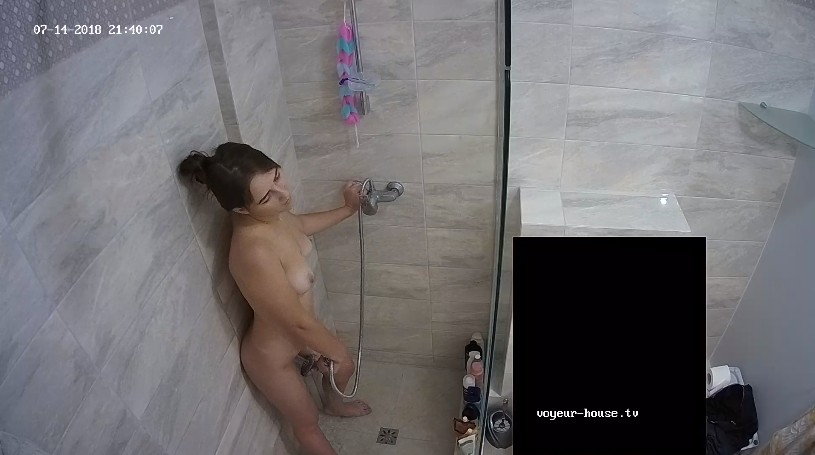 Whitney evening shower shave waterbate jul 14